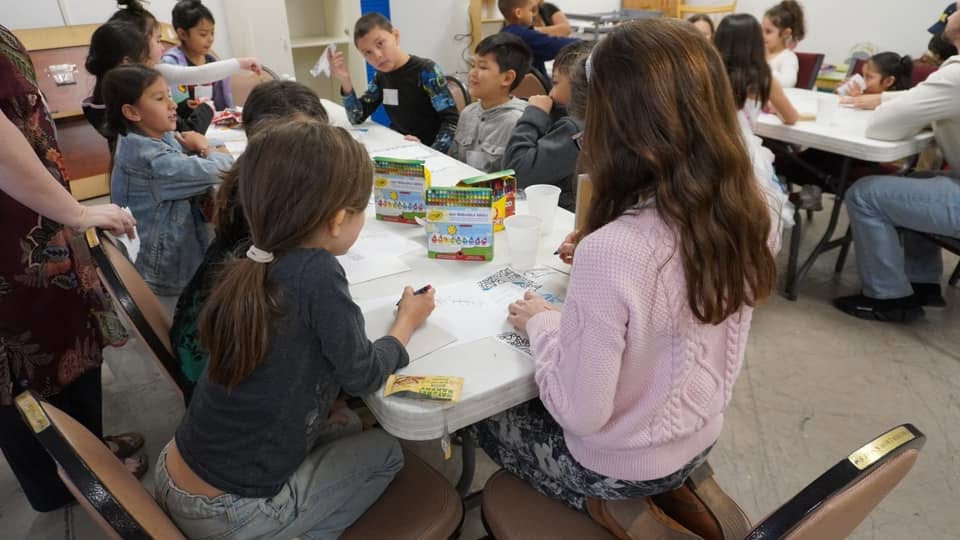 Children learning together in Dunamis Kids